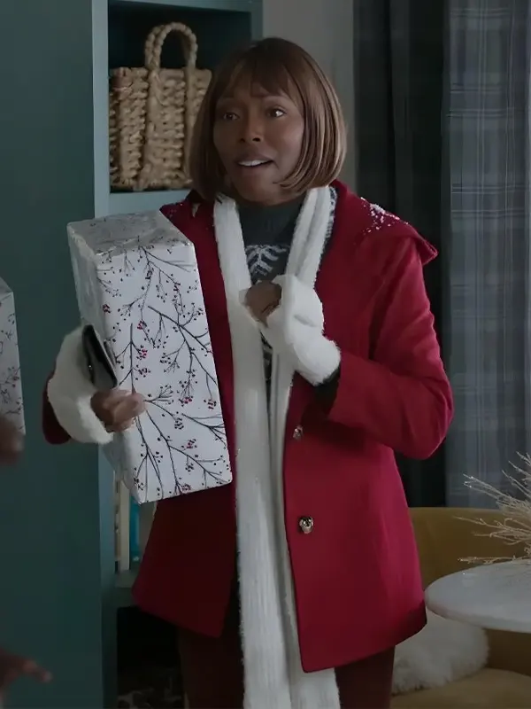 Aleta Myles Christmas On Duty Coat