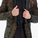 Amber Sequins Dinner Jacket