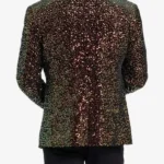 Amber Sequins Dinner Jacket Back