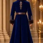 Blue Velvet Fantasy Coat