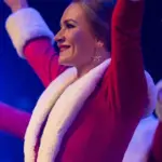 Britt Robertson The Merry Gentlemen Christmas Red Coat