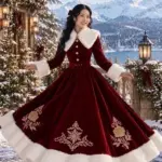 Christmas Ball Gown Victorian Coat