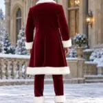 Christmas Embroidered Reindeer Coat