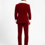 Christmas Embroidered Santa red Blazer