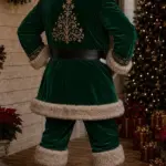 Christmas Santa Embroidered Coat