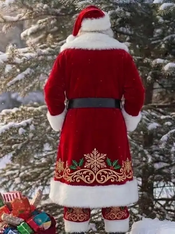 Christmas Santa Embroidery Coat