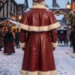 Christmas Santa Fur Red Coat