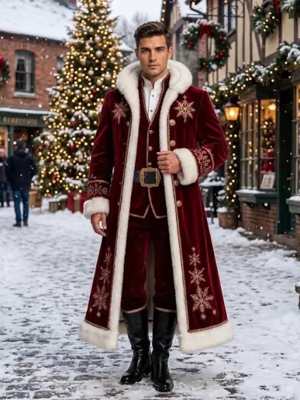 Christmas Santa Victorian Coat