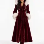 Christmas Victorian Red Coat