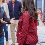 Danica McKellar You, Me And The Christmas Trees Red Jacket