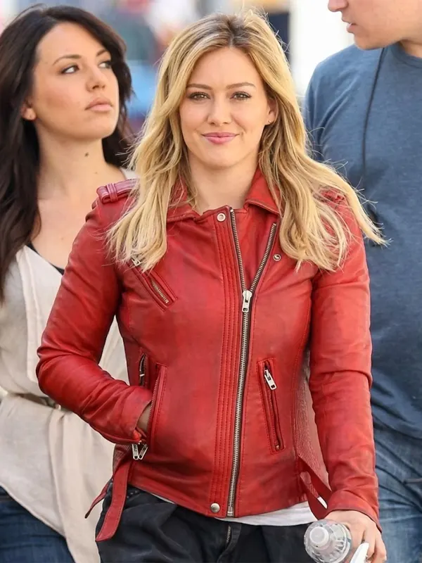Hilary Duff Leather Jacket