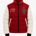 Holiday Spirit Red & White Jacket