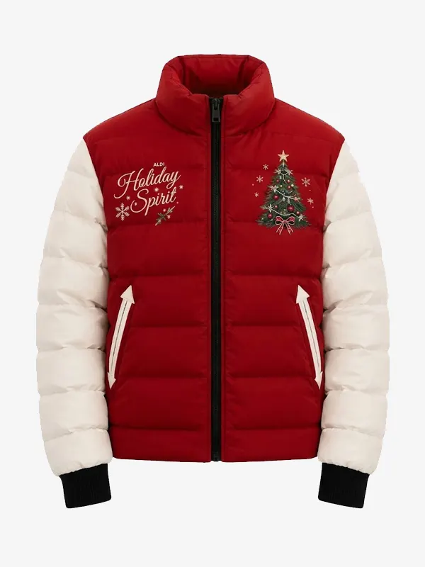 Holiday Spirit Red & White Jacket