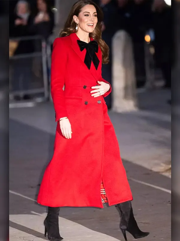 Kate Middleton Christmas Carol Service Coat