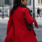 Meet Me Next Christmas Christina Milian Coat