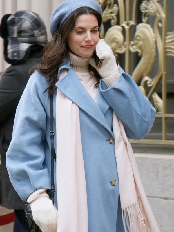 Meghan Ory Believe in Christmas Coat