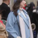 Meghan Ory Believe in Christmas wool Coat