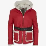 Men Christmas Santa Red Jacket