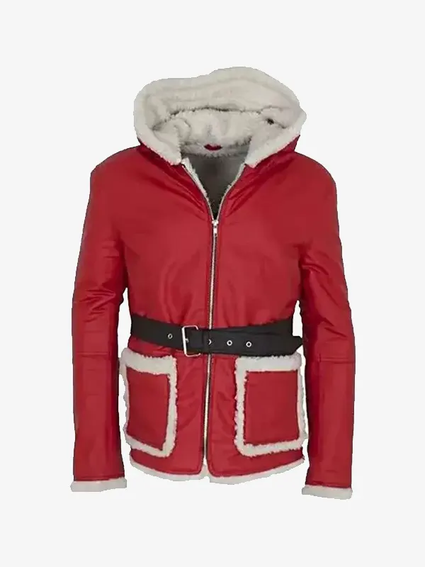 Men Christmas Santa Red Jacket