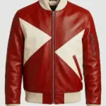 Men Christmas Star red Jacket