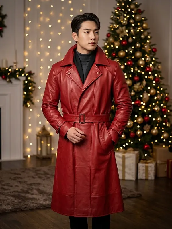 Men Deux Top Notch Collars Coat