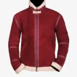 Men Ox and Bulls Christmas Red Jacket