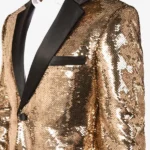Sequin Gold Dinner Jacket
