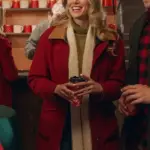 Rose Reid Christmas On Every Page Red Coat