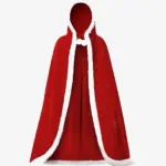 Santa Red Hooded Cloak