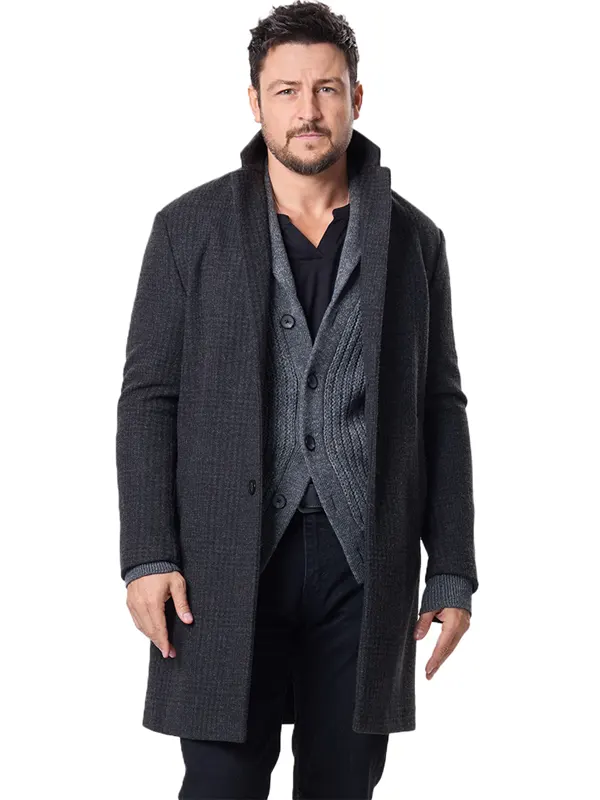 Tyler Hynes Grey Jacket