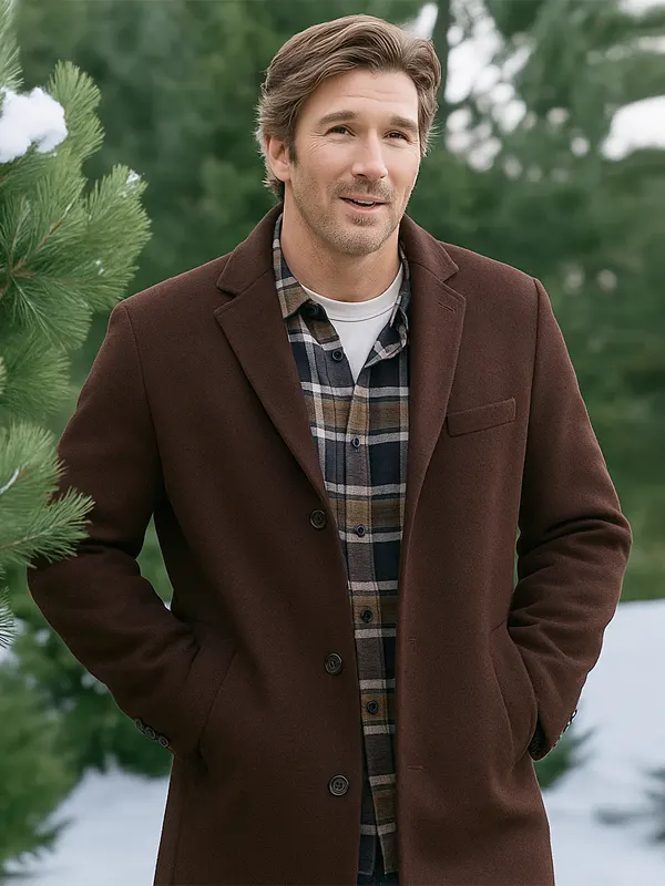 Wes A Christmas Prayer Brown Coat