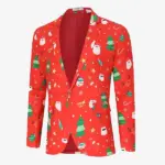 X Mas Christmas Santa Blazer