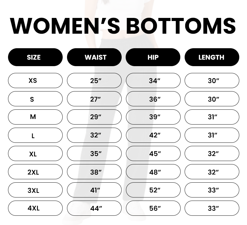 Women size guide